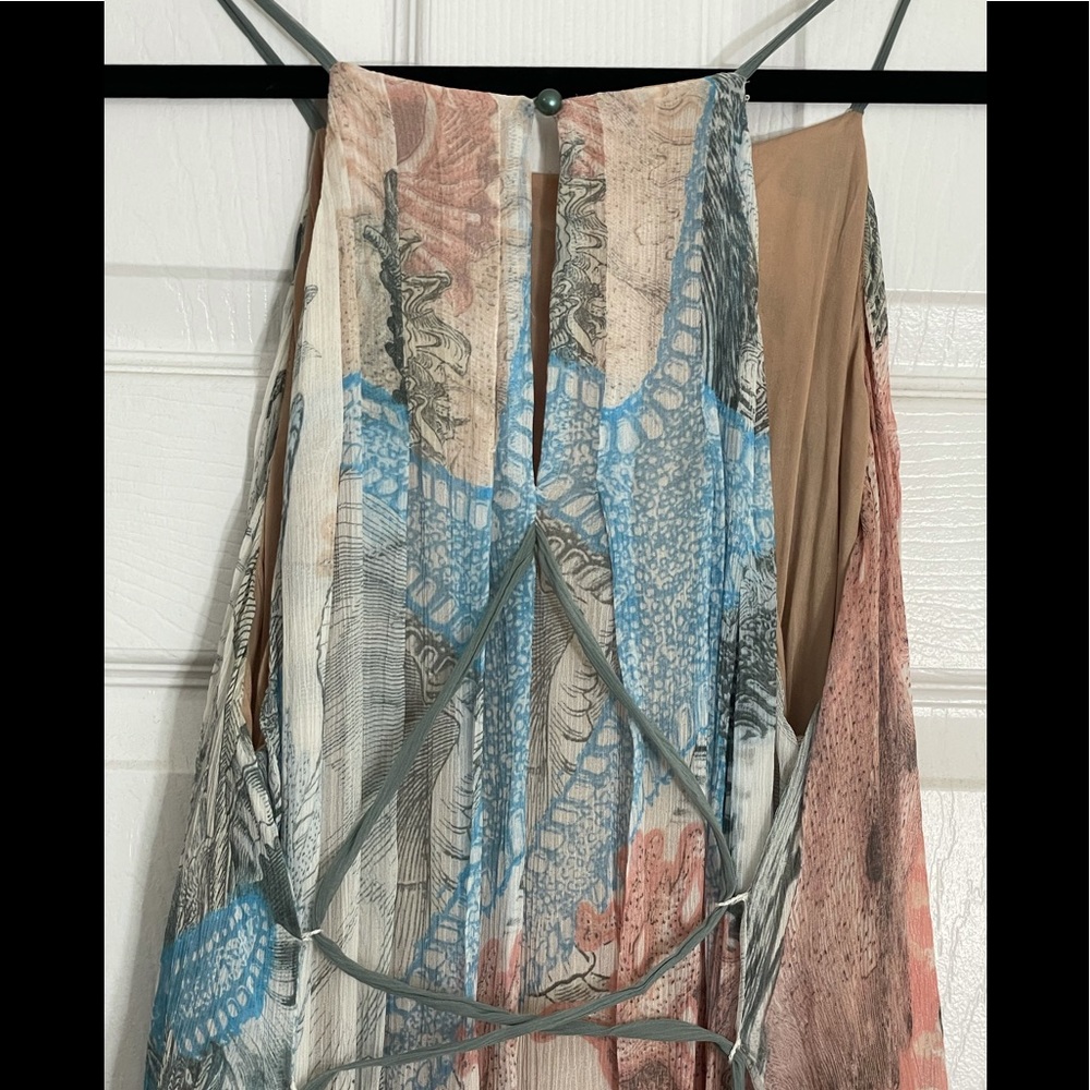 Anthropologie Moulinette Soeurs Sea Star Starfish Maxi Dress Boho Beachy - Picture 6 of 7